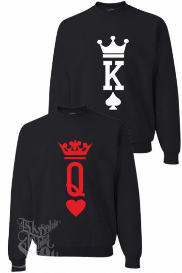 KING QUEEN SWEATSHIRT