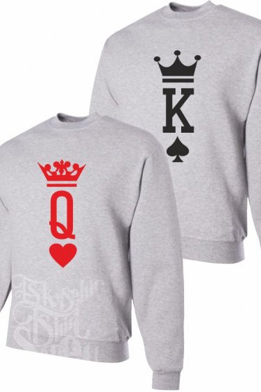 KING QUEEN SWEATSHIRT