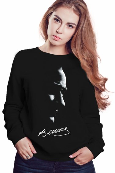 ATATÜRK BASKILI SWEATSHIRT